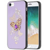 Splendid 3D Butterfly Bling Crystal Diamond Case for iPhone 17e / 16e - Purple