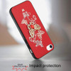 Splendid 3D Butterfly Bling Crystal Diamond Case for iPhone 17e / 16e - Red