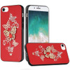 Splendid 3D Butterfly Bling Crystal Diamond Case for iPhone 17e / 16e - Red