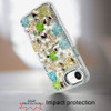 Floral Luxurious Bling 3D Crystal Diamond Case for iPhone 17e / 16e - Green
