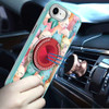 Circular Series Hybrid Case with Rotating Ring Stand for iPhone 17e / 16e - Cats