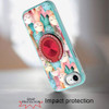 Circular Series Hybrid Case with Rotating Ring Stand for iPhone 17e / 16e - Cats