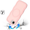 Shade Series Curly Wave Grip Hybrid Case with MagSafe for iPhone 17e / 16e - Pink
