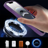 Shade Series Curly Wave Grip Hybrid Case with MagSafe for iPhone 17e / 16e - Purple