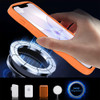 Shade Series Curly Wave Grip Hybrid Case with MagSafe for iPhone 17e / 16e - Cosmic Orange