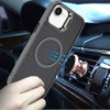 InFrame Series MagSafe Matte Case with Camera Ring Stand for iPhone 17e / 16e - Grey