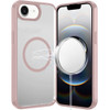 HD Slim Transparent Crystal Case with MagSafe for iPhone 17e / 16e - Pink
