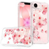 Designer Series Tough Shield Transparent Hybrid Case for iPhone 17e / 16e - Cherry Blossom