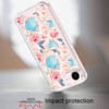 Designer Series Tough Shield Transparent Hybrid Case for iPhone 17e / 16e - Pink Roses & Teal Teapots