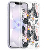 Designer Series Tough Shield Transparent Hybrid Case for iPhone 17e / 16e - Tropical Flamingo & Leaves