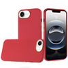 Soft Touch Dual-Layer Hybrid Case for iPhone 17e / 16e - Red