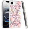 Dazzling Bling 3D Crystal Diamond Case for iPhone 17e / 16e - Pink