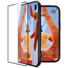 Tempered Glass Screen Protector (Outside Screen with Black Edge) for iPhone Duo