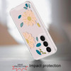Designer Series Tough Shield Transparent Hybrid Case for Samsung Galaxy S26 FE - Minimalist Large Daisy