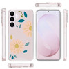 Designer Series Tough Shield Transparent Hybrid Case for Samsung Galaxy S26 FE - Minimalist Large Daisy
