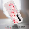 Designer Series Tough Shield Transparent Hybrid Case for Samsung Galaxy A16 5G - Cherry Blossom