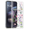 Designer Series Tough Shield Transparent Hybrid Case for Motorola Moto G (2026/2025) / Moto G Play 2026 - Purple and Green Wildflowers
