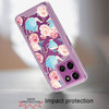 Designer Series Tough Shield Transparent Hybrid Case for Motorola Moto G (2026/2025) / Moto G Play 2026 - Pink Roses & Teal Teapots