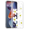 Designer Series Tough Shield Transparent Hybrid Case for Motorola Moto G (2026/2025) / Moto G Play 2026 - White Daisies with Yellow Smiley Faces