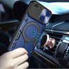 Superior Series Hybrid Case with Ring Stand and Camera Lens Cover for iPhone 17e / 16e - Blue