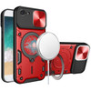 Superior Series Hybrid Case with Ring Stand and Camera Lens Cover for iPhone 17e / 16e - Red