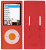 Super Grip Silicone Skin Case for 4th Generation iPod Nano (Red)
