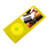 Super Grip Silicone Skin Case for 4th Generation iPod Nano (Yellow)