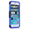 Advanced Armor Hybrid Kickstand Case with Holster for iPhone 8 Plus / 7 Plus - Black Blue