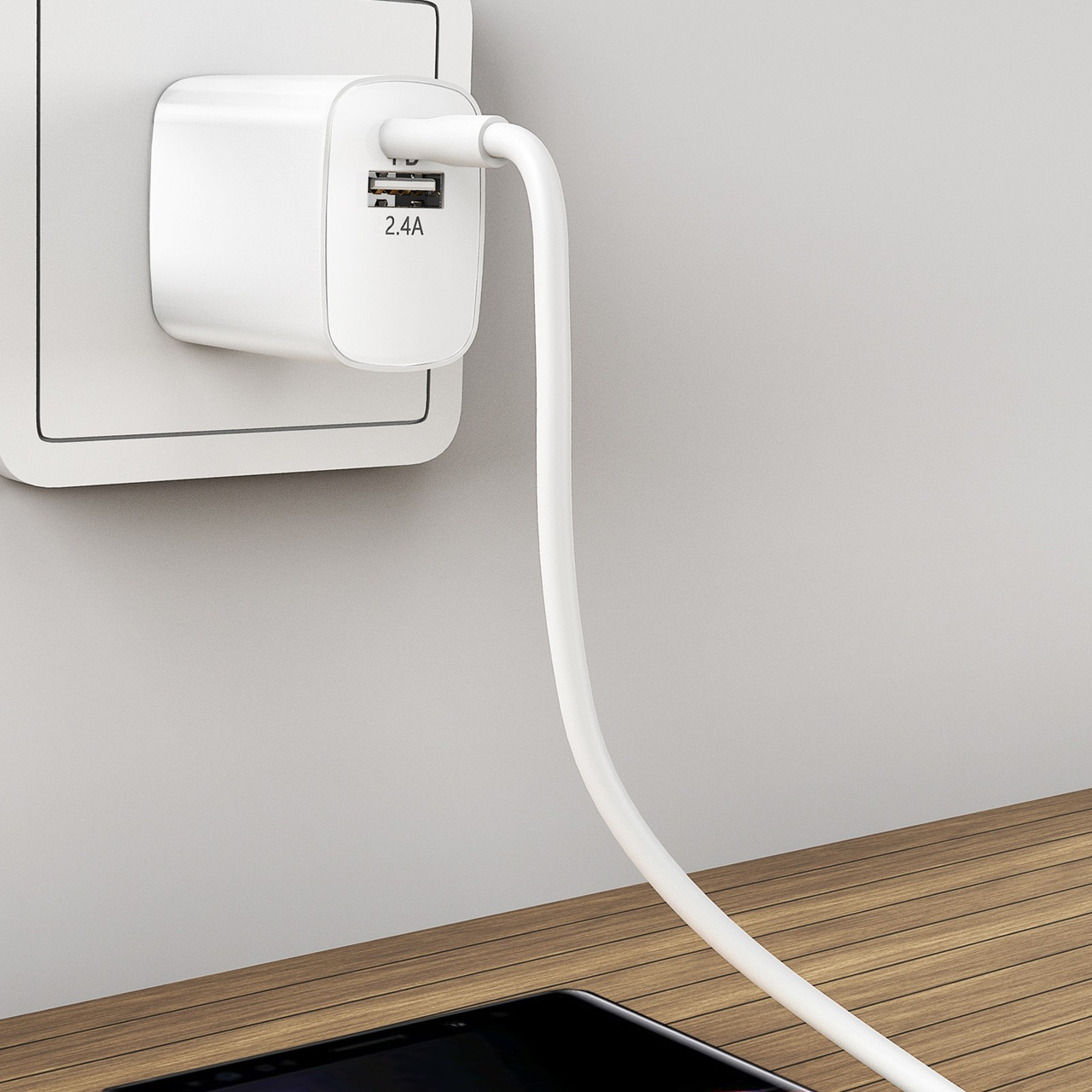 Wall Charger with USB C Cable for Elo Mobile Device