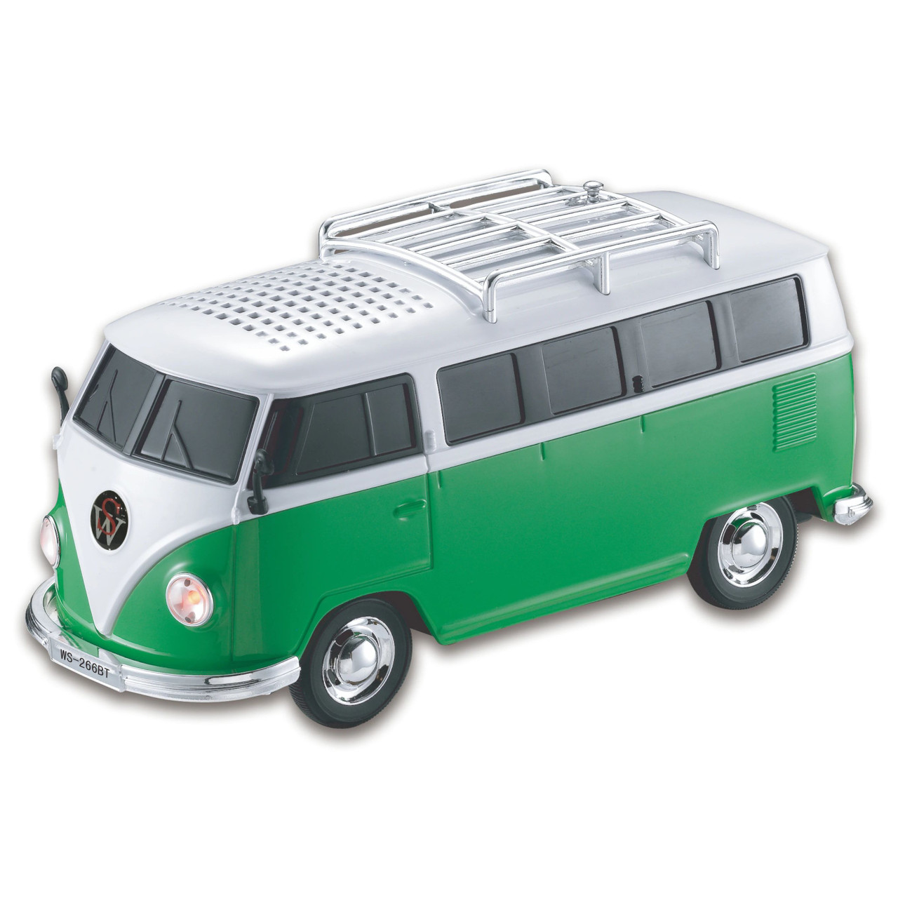 Volkswagen Bus Bluetooth Wireless Speaker with LED Head and Tail