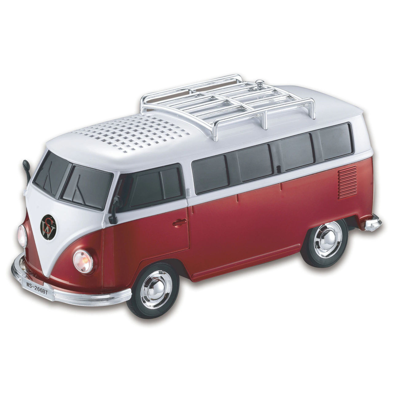 Volkswagen Bus Bluetooth Wireless Speaker with LED Head and Tail