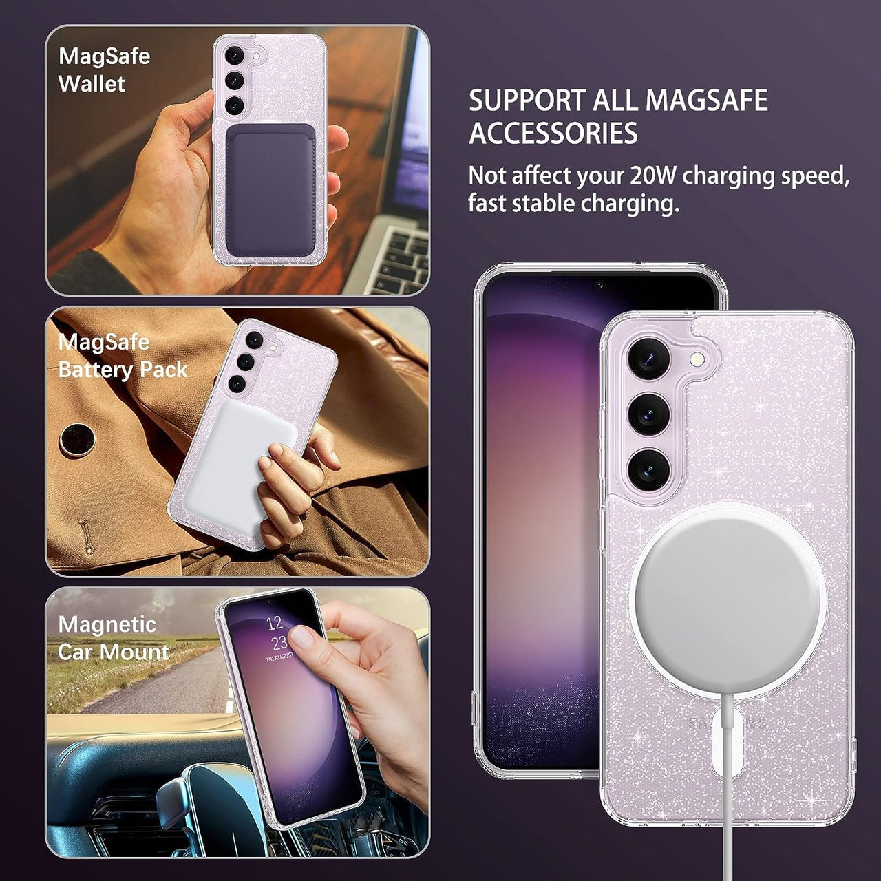 Capa MagSafe para Galaxy S23 U…