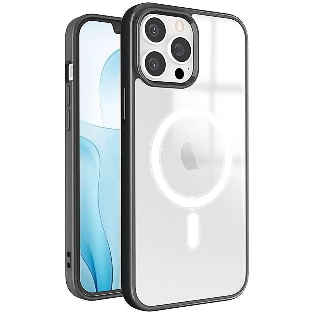 Clear Phone Case, iPhone 15 Case with Strong MagSafe