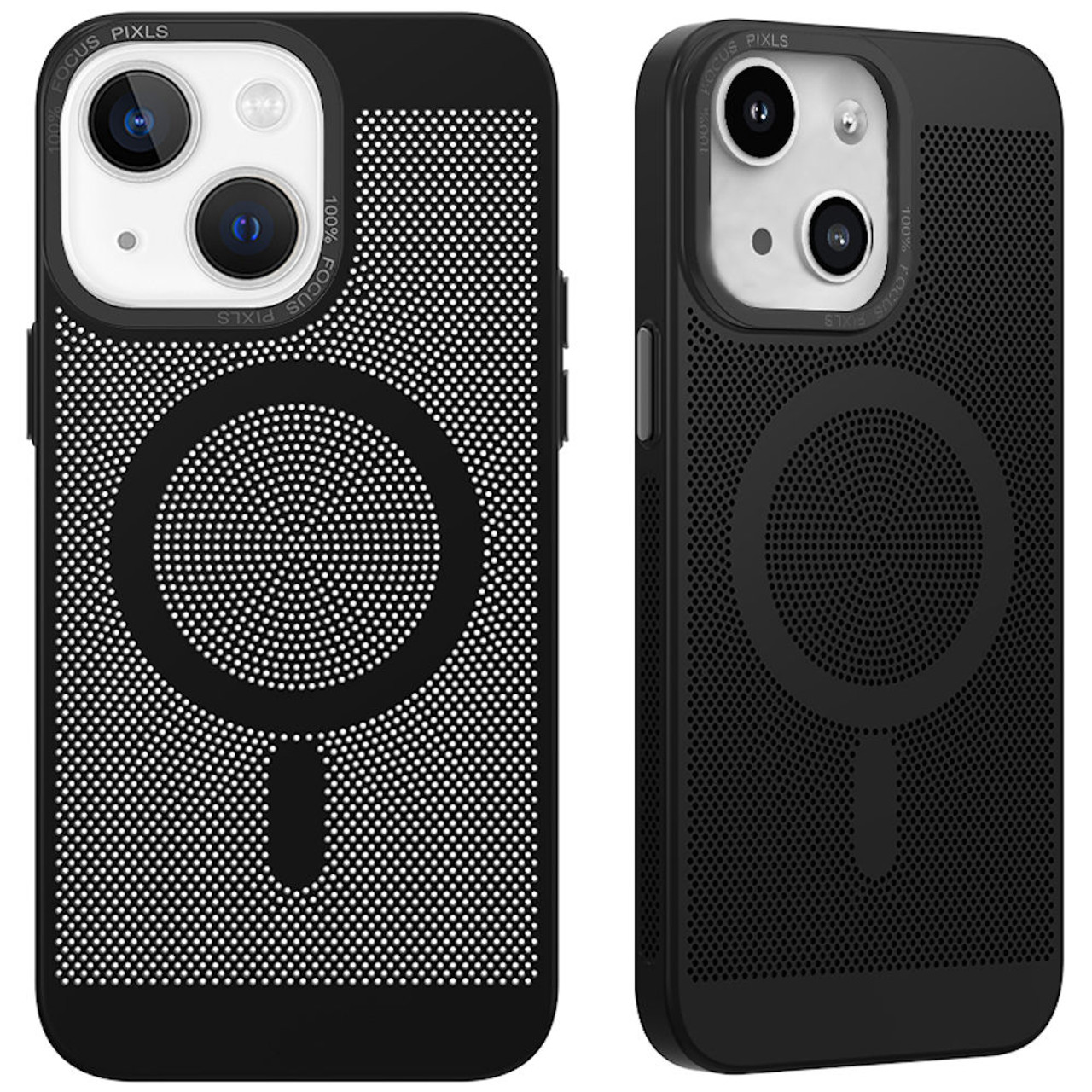 Perforated Heat Dissipation Case with MagSafe for iPhone 15