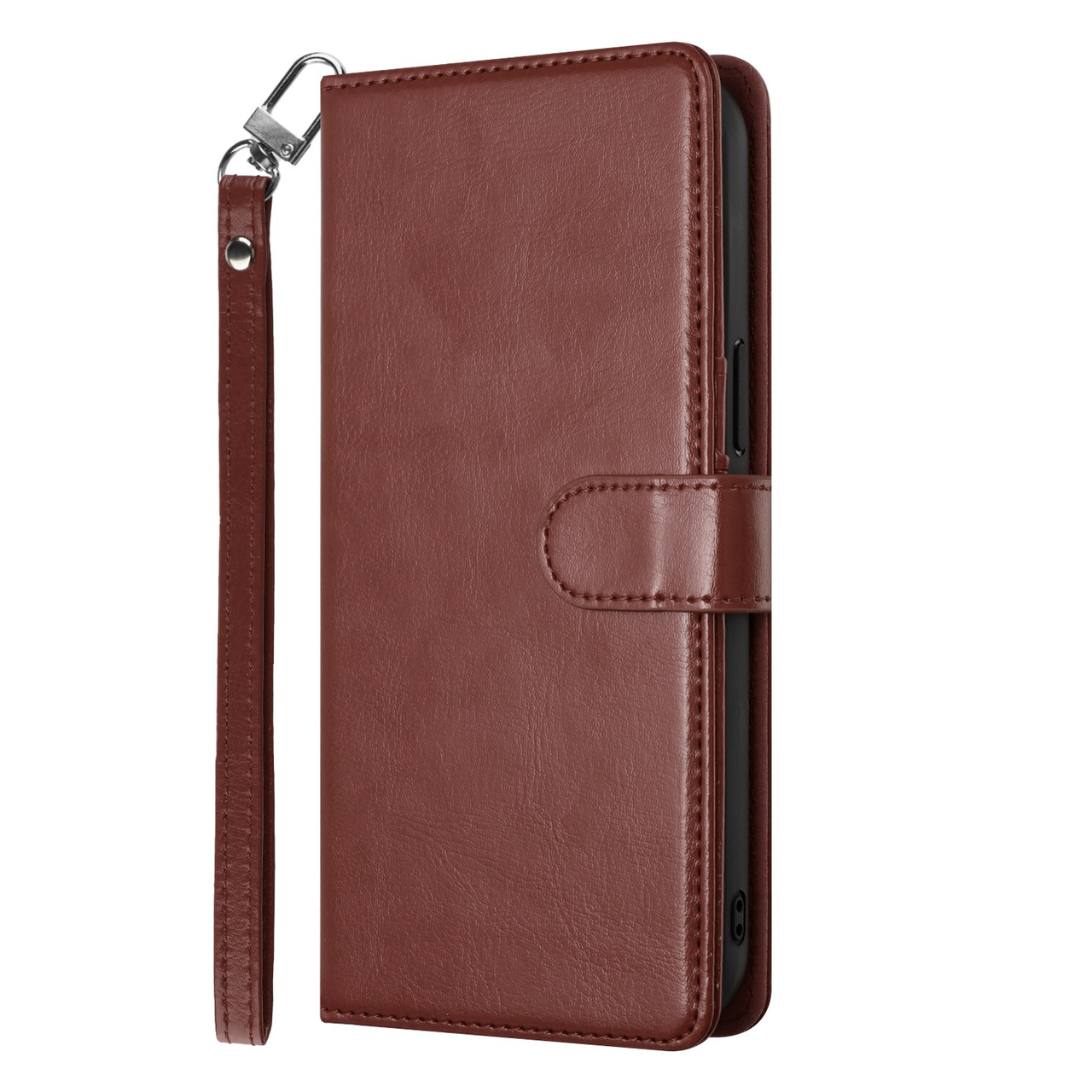 2-IN-1 Magnetic Leather Wallet Case for with MagSafe for iPhone 15 Pro Max  - Rose Gold - HD Accessory