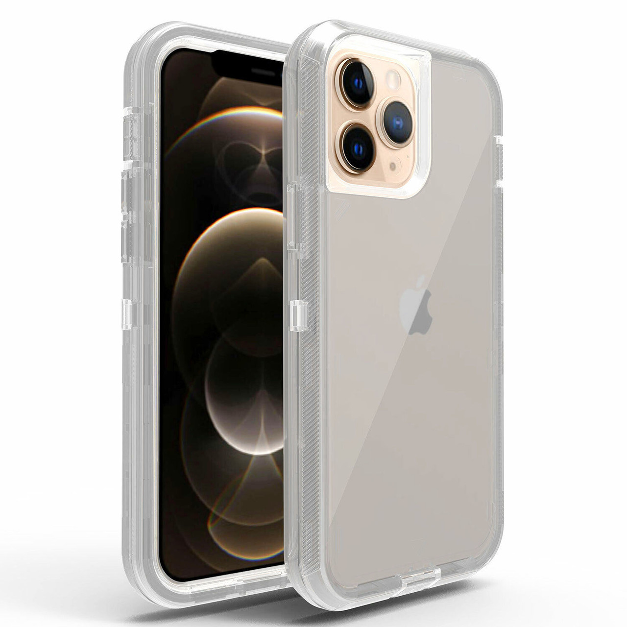 Military Grade Transparent Hybrid Case for iPhone 15 Pro Max - Smoke - HD  Accessory