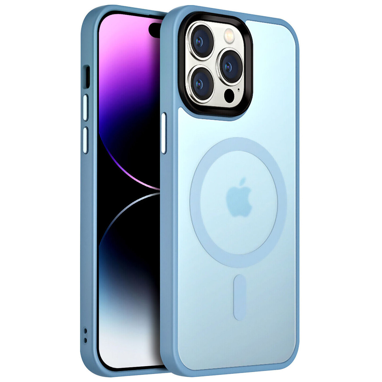 Shade Series Hybrid Case with MagSafe for iPhone 15 Plus - Blue - HD  Accessory