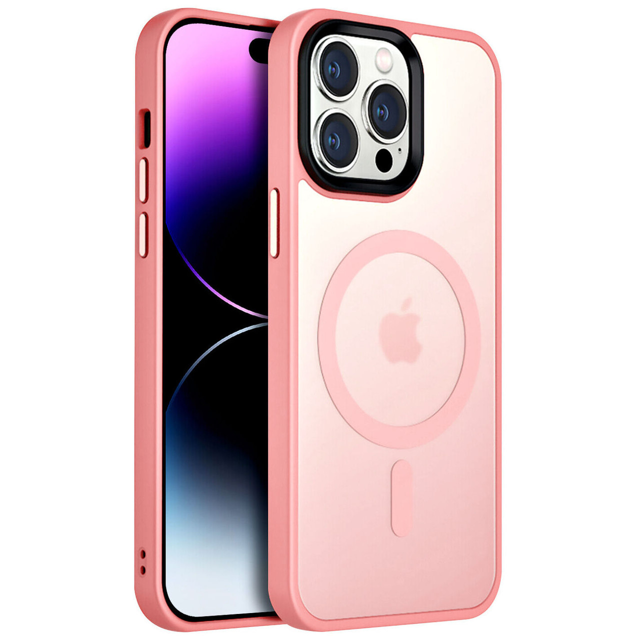 Shade Series Hybrid Case with MagSafe for iPhone 15 Pro - Pink