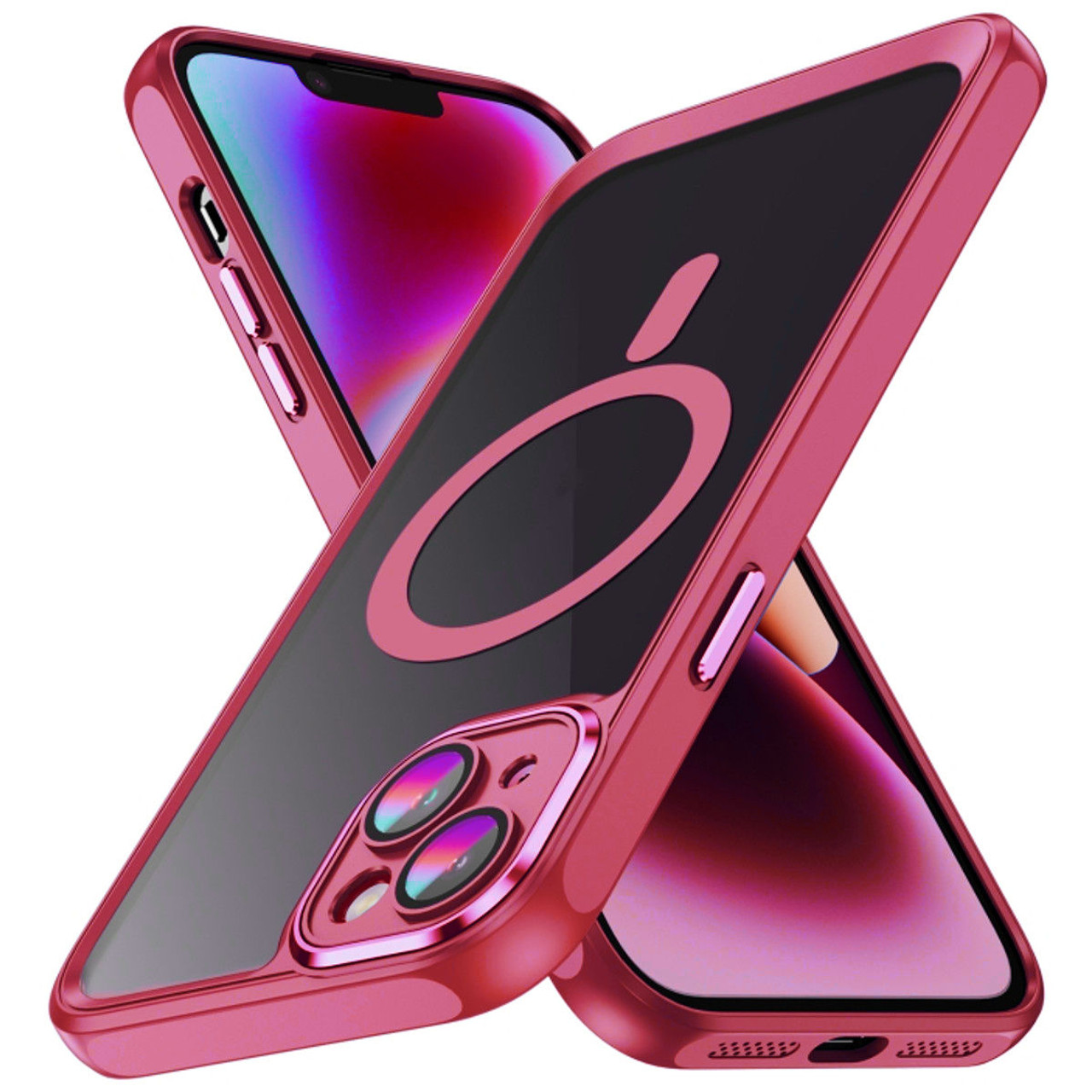 Shade Series Hybrid Case with MagSafe for iPhone 15 Pro Max - Pink - HD  Accessory