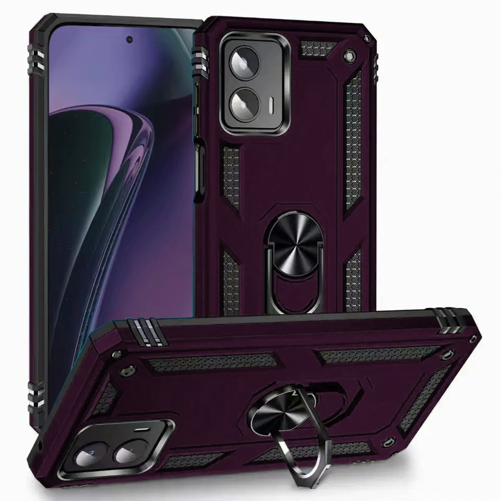 Custodia Nulala Per LG K22 Plus: Protezione Militare Antiurto Con Anello Porta Telefono E Supporto Magnetico - 5