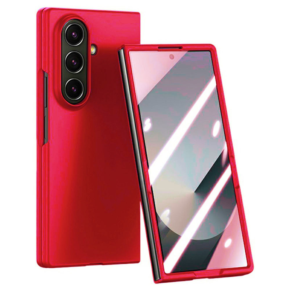 Slim Protective Cover for Samsung Galaxy Z Fold 7 - Red - HD Accessory
