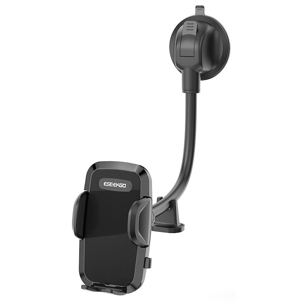 2-IN-1 Gooseneck Arm Windshield and Dashboard Car Mount Phone