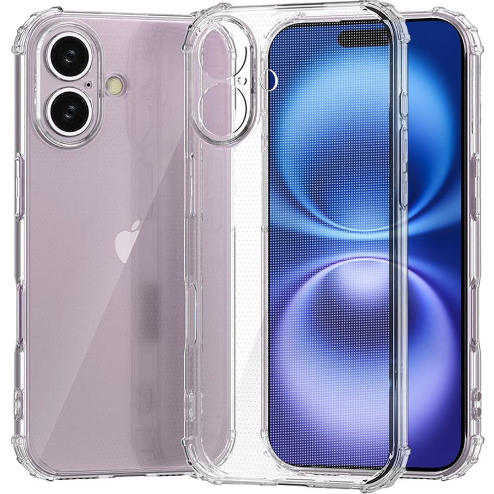 Corner Guard Transparent TPU Case for iPhone 17 - Clear Corner Guard Transparent TPU Case for iPhone 17 - Clear