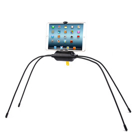 Flexible Stand Holder for Tablets and Smartphones - Black