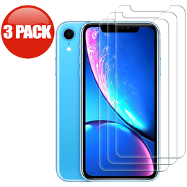HD Premium 2.5D Round Edge Tempered Glass Screen Protector for iPhone 11 / iPhone XR - 3 Pack
