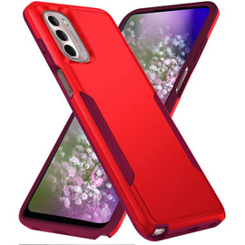 TUFF Hybrid Armor Case for Motorola Moto G Stylus 5G 2022 - Red
