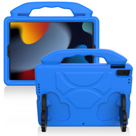 Kids Friendly Drop Resistant Case with Handle and Stand for iPad 10.2 inch (9th, 8th & 7th Gen) - Blue