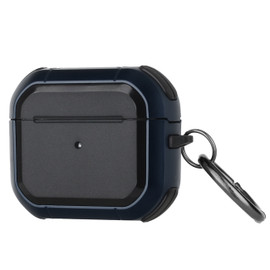 Rugged Shockproof Hybrid Case for AirPods (3rd Generation) - Black Blue