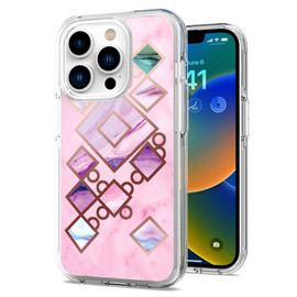 Marble Series Dual Layer Designer Case for iPhone 14 Plus - Tiles