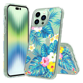 Fusion Shield Tough Snap-on Case for iPhone 14 Pro Max - Hibiscus